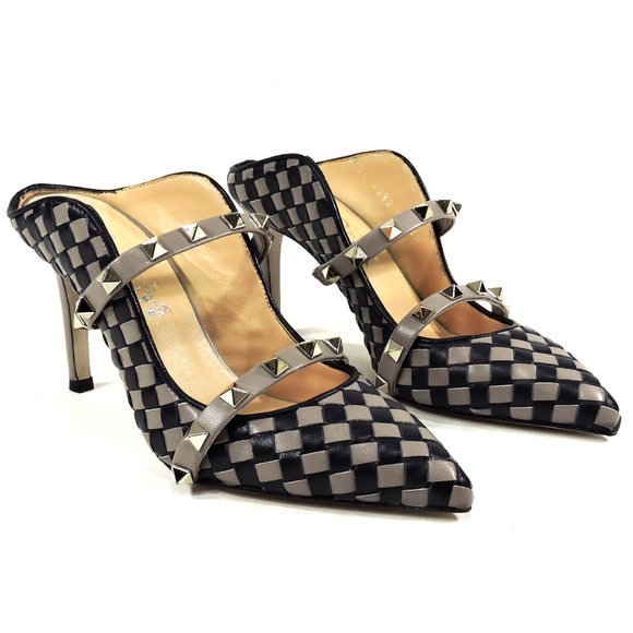 LEATHER FASHION MULES - Picture 2 of 8